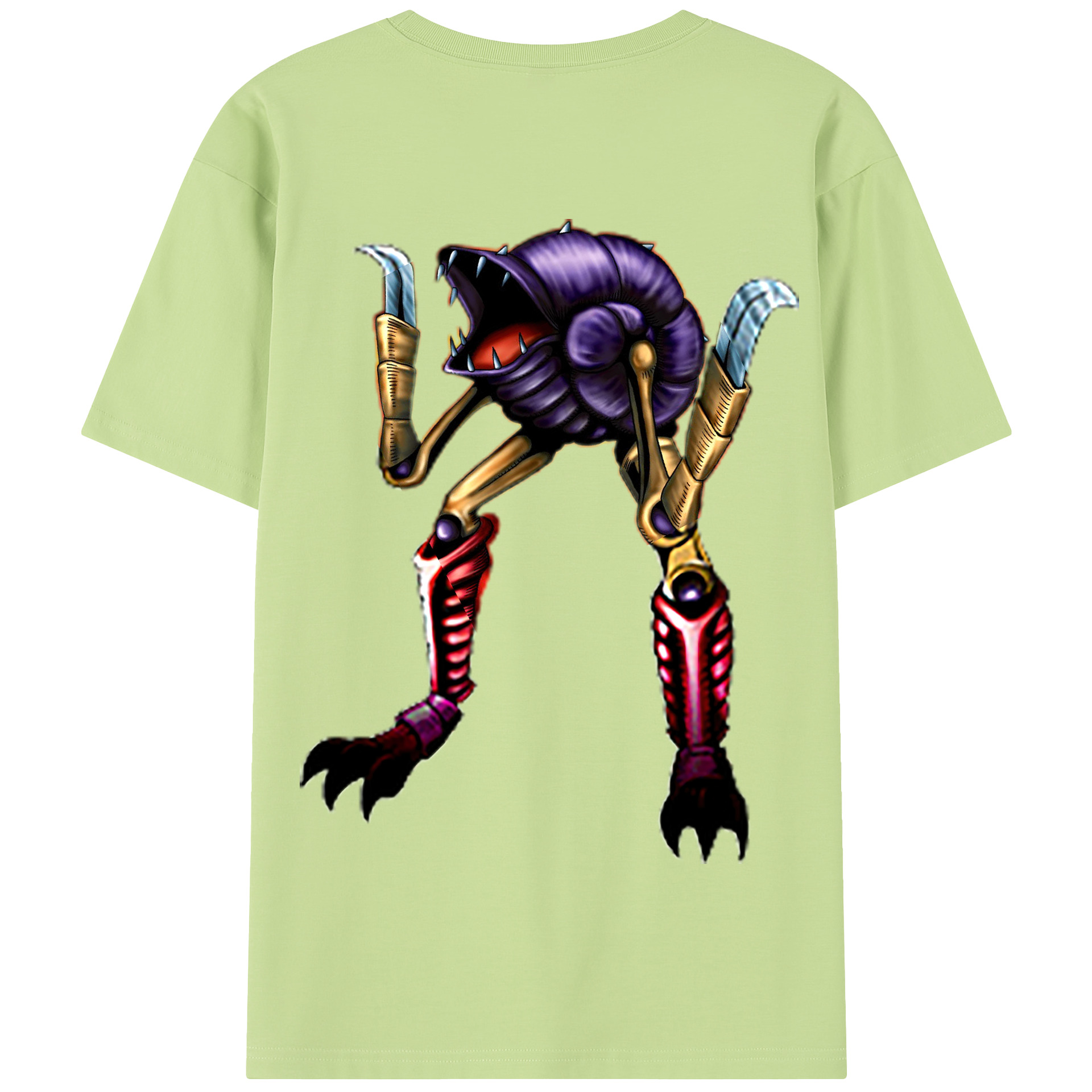 （画像用） 遊☆戯☆王 Yu-Gi-Oh! 綿100％半袖Tシャツ（背面プリント）